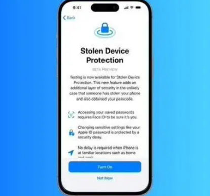 大庆苹果授权维修店分享被盗设备保护功能开启方法 