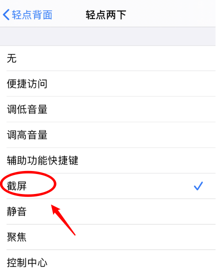 大庆苹果手机维修分享iPhone12如何启用双击截屏 
